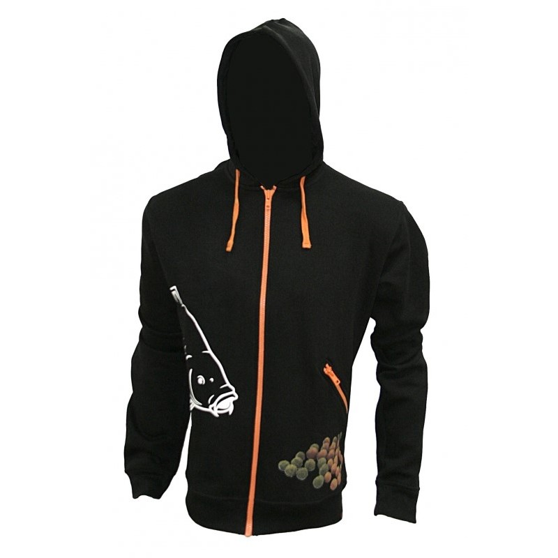 SUDADERA ZFISH NEGRA