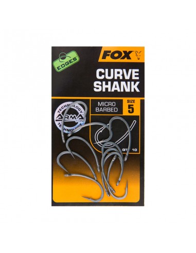 ANZUELO CURVE SHANK FOX Nº 4