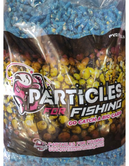 PELLETS  MAIZ CON FLUMINO PARTICLES FOR FISHING 5KG