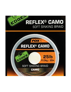 Hilo trenzado soft sinking braid Camuflaje reflectante...