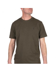 Camiseta Fox Collection verde y negra
