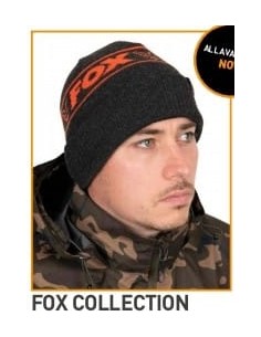 Gorro Fox Collection naranja/negro