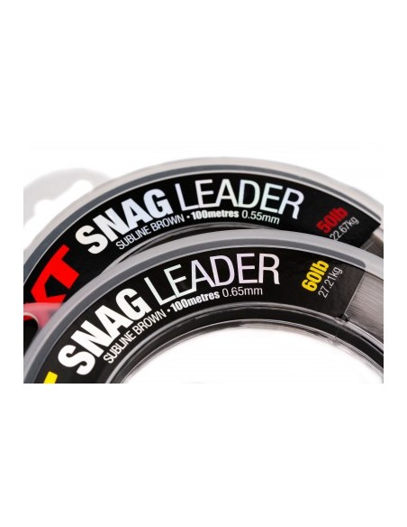 Korda - Líder de enganche XT 0,55 mm 50 lb Nylon 100 m