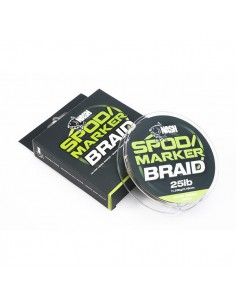 Trenza Spod y marcador GREEN 25LB NASH