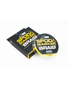 Trenza Spod y marcador 25lb yellow