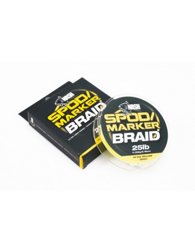 Trenza Spod y marcador 25lb yellow