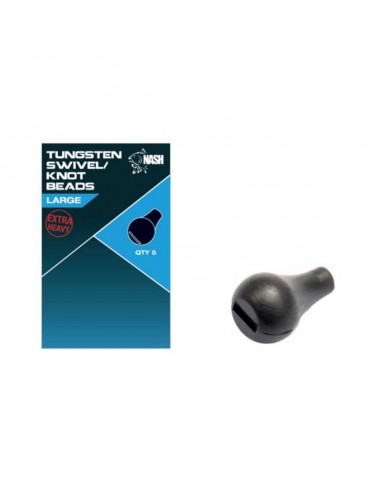 Cuenta giratoria y nudo de tungsteno large NASH