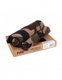 Juego de toallas de playa/mano Fox