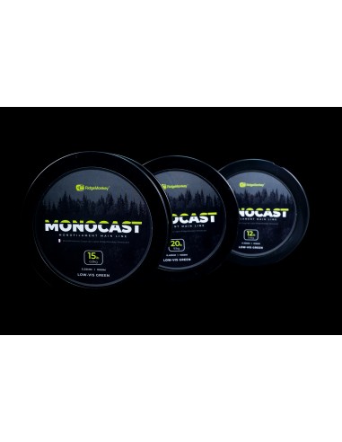 Línea principal de monofilamento MonoCast 15LB...
