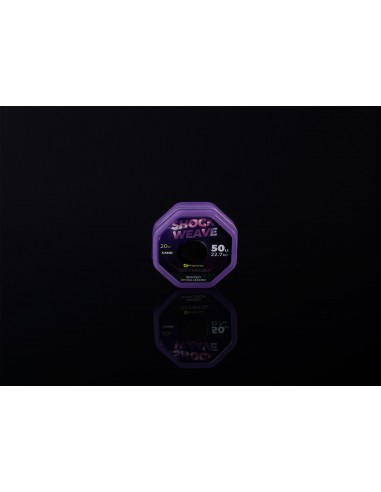 Líder de choque trenzado ShockWeave 50lb 20m