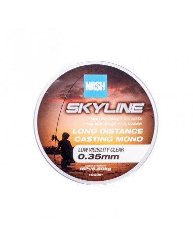 Hilo Skyline Mono baja visibilidad transparente...