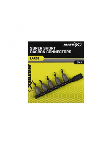 Conectores Dacron súper cortos Matrix Large