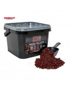 STARBAITS MIXED PELLETS RED ONE 2Kg
