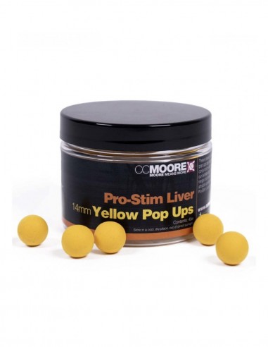 POP UP Pro-stim liver 14mm YELLOW