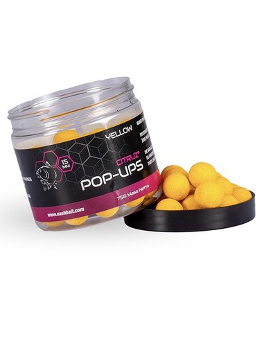 POP UPS CITRUZ YELLOW 15 MM 75G NASH