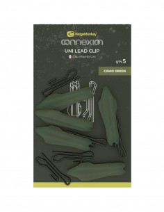 Connexion Uni Lead Clip Camo Green Plomb Uni 2