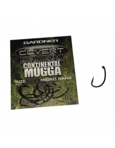 ANZUELO GARDNER COVERT DARK CONTINENTAL MUGGA HOOKS SIZE 4