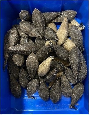 PLOMO LANCE TRES CARAS 120GR.