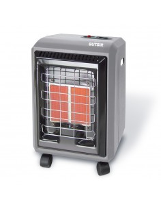 ESTUFA CERÁMICA DE INFRARROJOS HOGAS GRIS