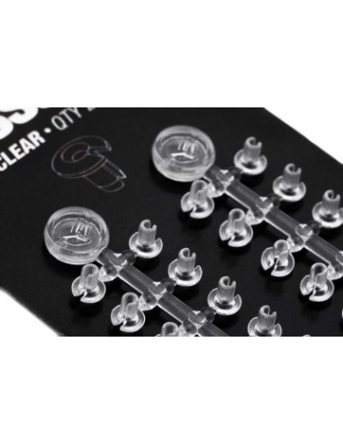 Tapas transparentes para hilo dental korda