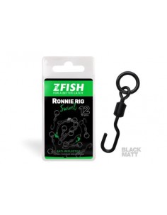 ZFISH Ronnie Rig Swivel Matt tamaño 12