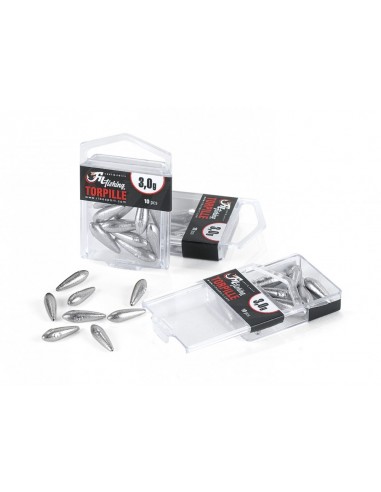 PLOMOS PARA BAJOS 1 GRAMO FilFishing Torpila 10...