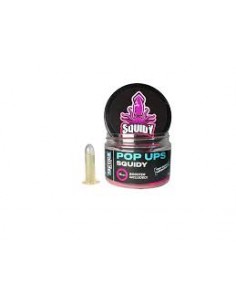 Squidy Pop ups Fluor Pink 150ml. Tactica Baits