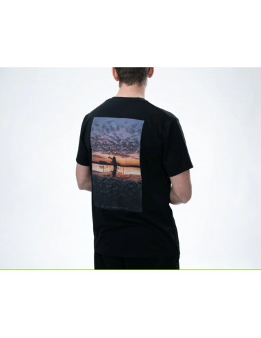 Camiseta negra Nash Talla L