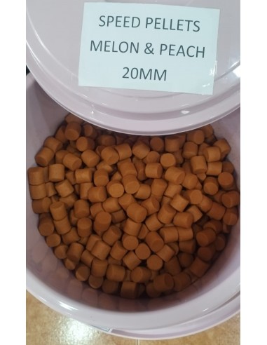 Speed pellets 20mm Melon & Peach