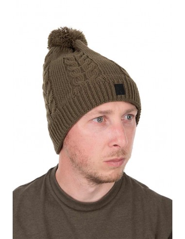 Gorro con forro polar y pompon