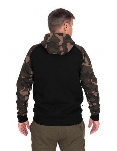 Sudadera Fox negra y camo