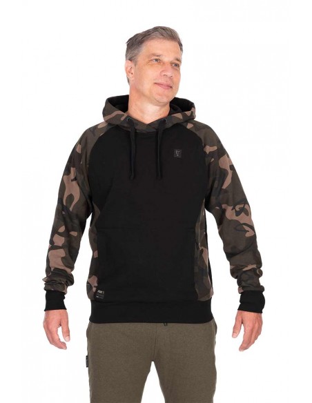 Sudadera Fox negra y camo