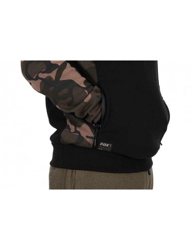 Sudadera Fox negra y camo