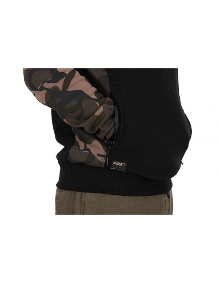 Sudadera Fox negra y camo