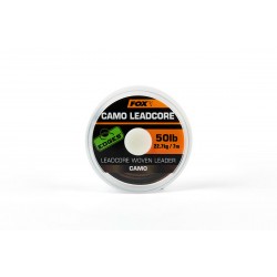 EDGES® CAMO WOVEN LEADCORE LEADER - 50LB