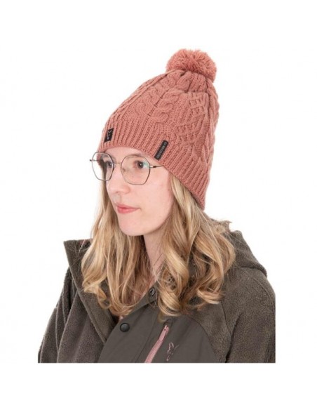 Gorro con forro polar y pompon