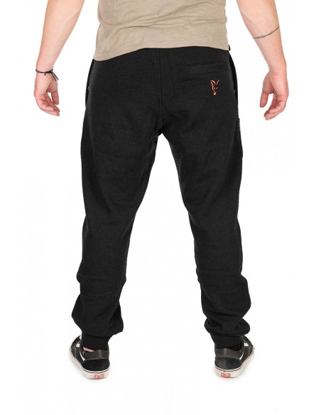 FOX COLLECTION JOGGERS BLACK-ORANGE