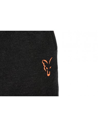 FOX COLLECTION JOGGERS BLACK-ORANGE