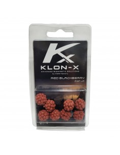 Red Blackberry Pop Up KLON-X 8uds Cebo Artificial...