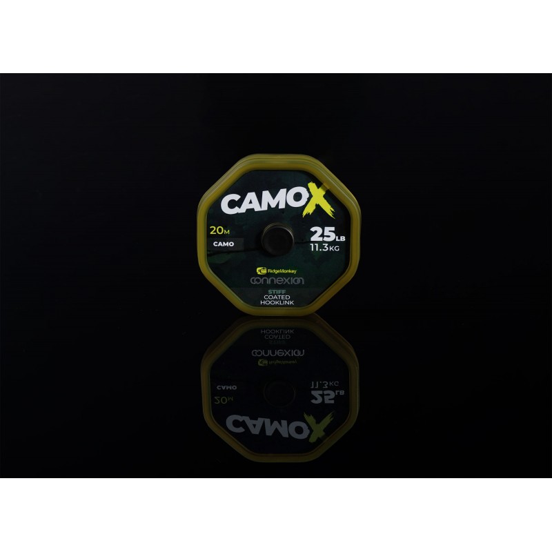 Connexion CamoX Soft Coated Hooklink 25lb