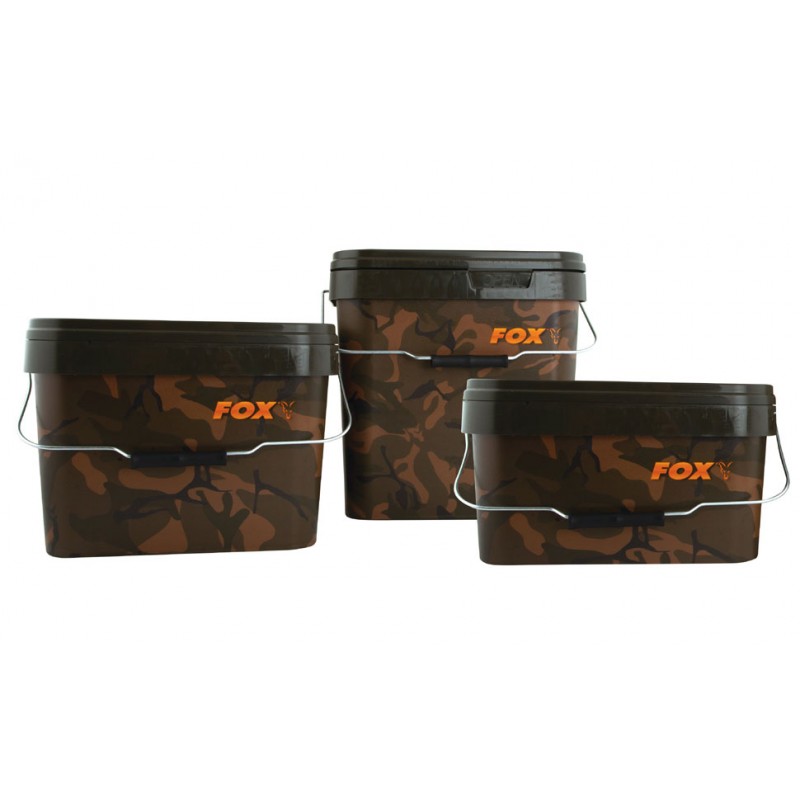 CUBO Fox Camo Square Buckets 10L
