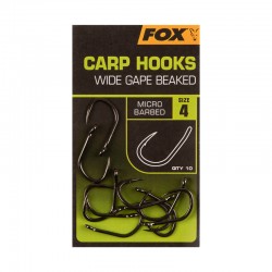 ANZUELO FOX® CARP HOOKS WIDE GAPE BEAKED X10 Nº8 2