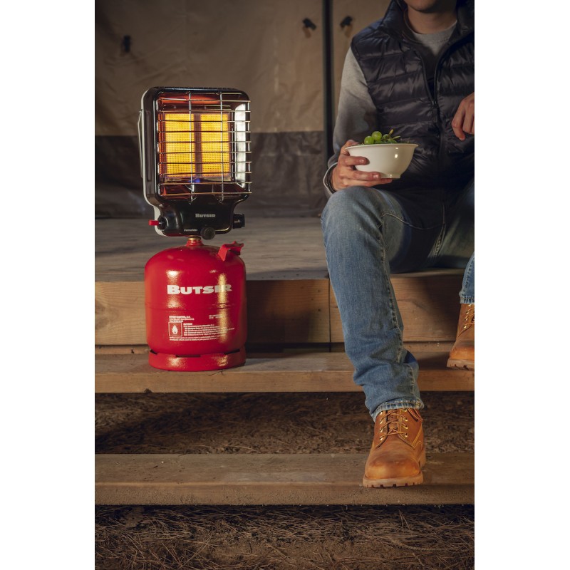 ESTUFA PANTALLA BARRACHINA AZUL BUTSIR